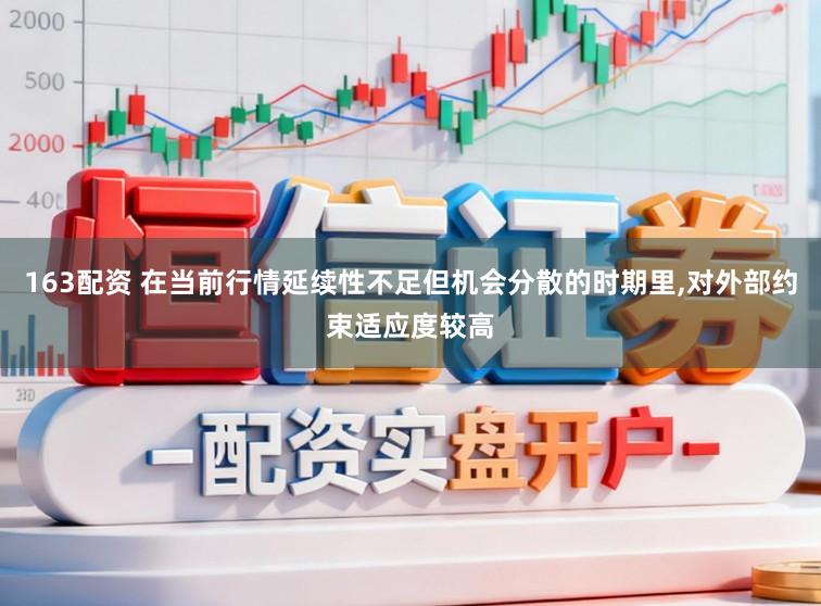 163配资 在当前行情延续性不足但机会分散的时期里,对外部约束适应度较高