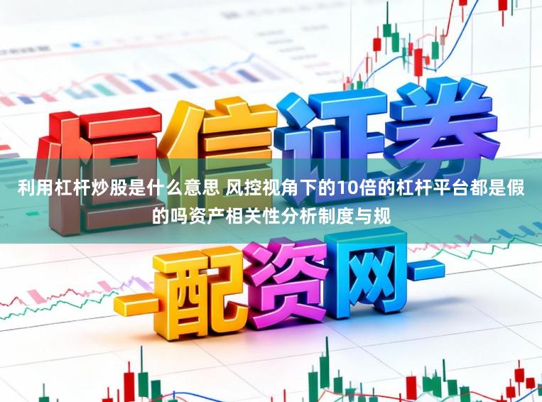 利用杠杆炒股是什么意思 风控视角下的10倍的杠杆平台都是假的吗资产相关性分析制度与规